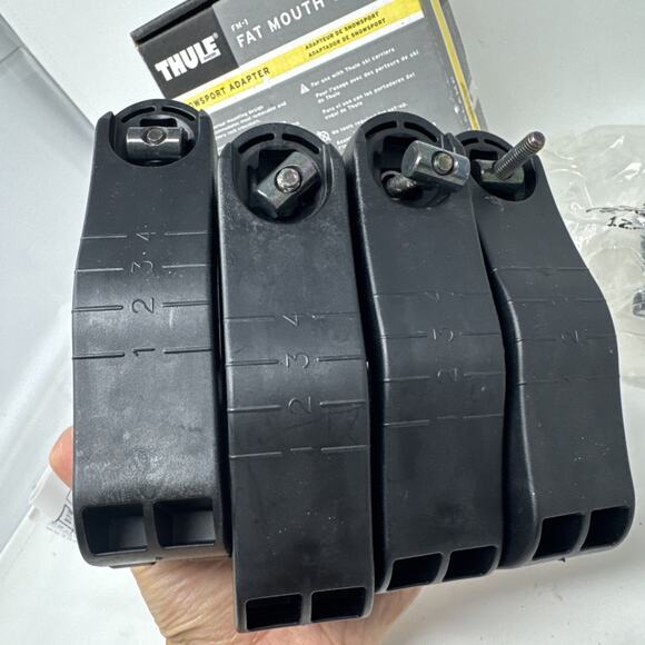 NOS NEW THULE FAT MOUTH CLAMPS FM-1 UNIVERSAL MOUNT Snowsport - Picture 3 of 5